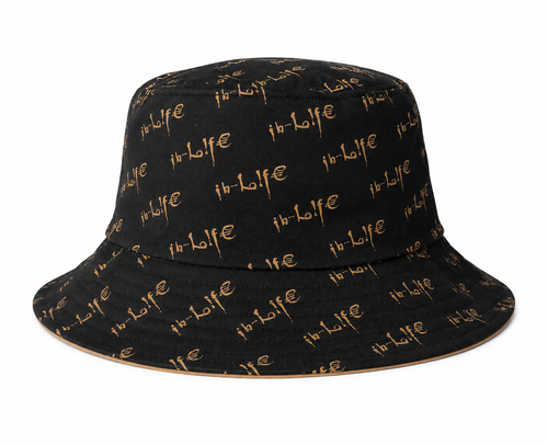 IB-LIFE LONDON Signature Reversible Bucket Hat