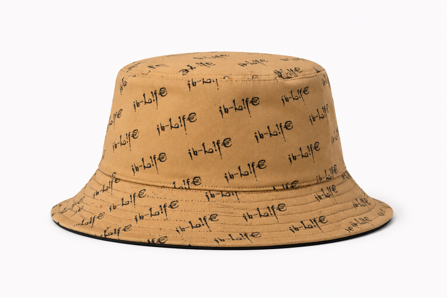 IB-LIFE LONDON Signature Reversible Bucket Hat